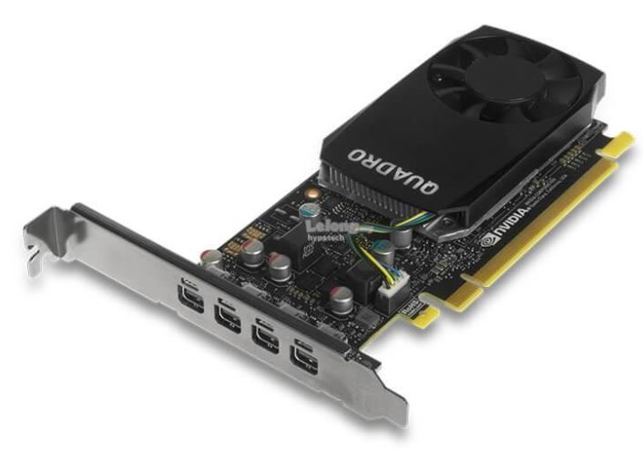 Nvidia Quadro P1000 4GB GDDR5 4-port Mini-DisplayPort Graphics